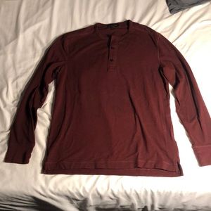 Men’s Banana Republic Henley Long sleeve Medium